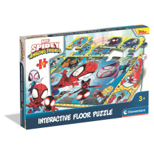 Pókember Spidey and Friends interaktív 24 db-os puzzle Clementoni puzzle, kirakós