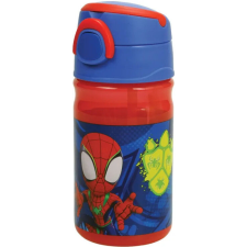 Pókember Spidey Dino Webs műanyag kulacs akasztóval 350 ml kulacs, kulacstartó