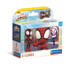 Pókember Spidey mesekocka 6 db-os Clementoni készségfejlesztő