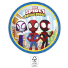  Pókember Spidey papírtányér 8 db-os 23 cm FSC