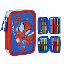 Pókember Spidey tolltartó töltött 2 emeletes tolltartó