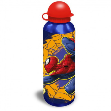 Pókember Web-Slinger alumínium kulacs 500 ml kulacs, kulacstartó