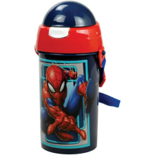  Pókember World kulacs, sportpalack 500 ml kulacs, kulacstartó