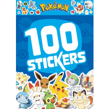  Pokémon - 100 stickers NEW idegen nyelvű könyv