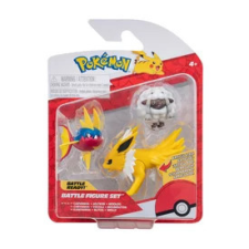  Pokémon 3 db-os figura csomag - Wooloo, Carvanha, Jolteon játékfigura