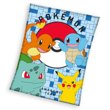 Pokémon Awesome flanel polár takaró 130x160cm lakástextília