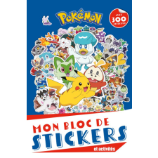  Pokémon - Bloc de stickers et activités Paldea idegen nyelvű könyv