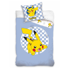  Pokémon Checkered ágyneműhuzat 140×200cm, 70×90 cm babaágynemű, babapléd