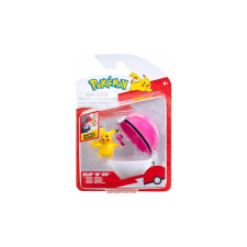 Pokémon Clip N Go - Pikachu Love labdával (1907) játékfigura
