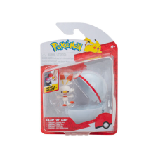  Pokémon Clip N Go - Scorbunny Premier labdával kártyajáték