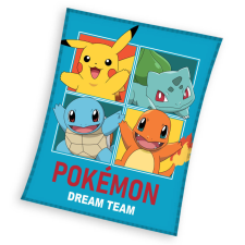 Pokémon Dream Team flanel polár takaró 110x140cm lakástextília