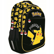 Pokemon ergonomikus iskolatáska, hátizsák - Black iskolatáska