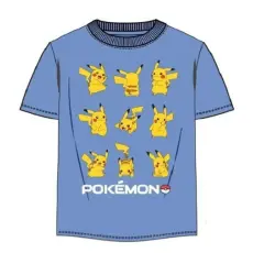 Pokémon Fun Squad Light Blue gyerek rövid póló, felső
