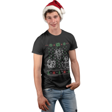  Pokémon karácsony - Férfi Póló