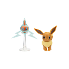 Pokémon Mini figura csomag - Eevee & Rotom játékfigura