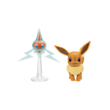  Pokémon Mini figura csomag - Eevee & Rotom (12586) játékfigura