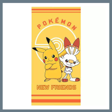  Pokémon New Friends fürdőlepedő, strand törölköző 70x140cm CBX2408002POK lakástextília