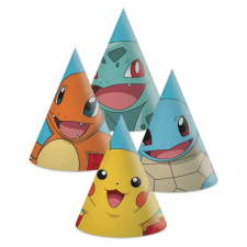 Pokémon Next Generation parti kalap, csákó 6 db-os FSC party kellék