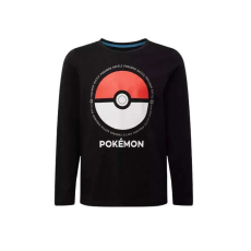 Pokémon Pokémon gyerek hosszú ujjú póló felső fekete 10év