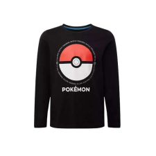 Pokémon Pokémon gyerek hosszú ujjú póló felső fekete 11év gyerek póló
