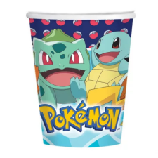 Pokemon Pokémon papír pohár 8 db-os 250 ml party kellék