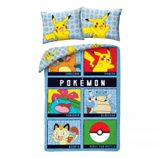 Pokémon Ready for Battle ágyneműhuzat 140×200cm, 70×90 cm lakástextília