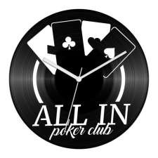  Póker - All in bakelit óra falióra