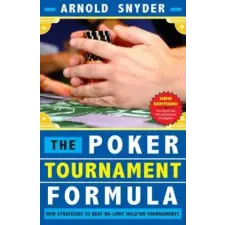  Poker Tournament Formula – Arnold Snyder idegen nyelvű könyv