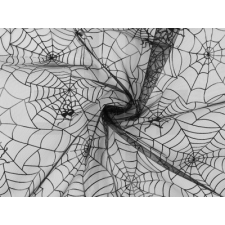  Pókhálós organza anyag dekorációs kellék