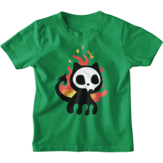  Pokoli Cica - Gyerek Póló