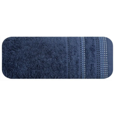  Pola csíkos törölköző Gránátkék 50x90 cm lakástextília