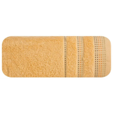  Pola csíkos törölköző Világos narancssárga 30x50 cm lakástextília