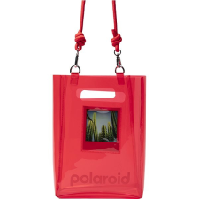 Polaroid TPU Bucket Bag Red fotós táska, koffer