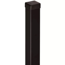Polbram Kerítés oszlop 5x5x200 cm, RAL 9005 fekete kerti bútor