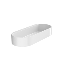  Polc Hansgrohe WallStoris fehér matt színben 27913700 fürdőszoba bútor