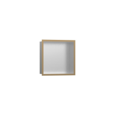  Polc Hansgrohe XtraStoris Individual rámmal bronz 56097140 fürdőszoba kiegészítő