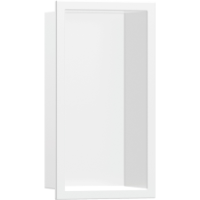 Polc Hansgrohe XtraStoris Original fehér matt színben 56092700 fürdőszoba kiegészítő
