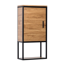 Polc Naturel Blackframe 40x80x20 cm juharfa dekorban lesk BFRAMEPOL2 fürdőszoba kiegészítő