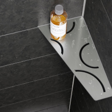  Polc Schlüter Schlüter-SHELF rozsdamentes acél SES3D6EB fürdőszoba bútor