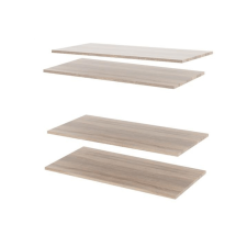  Polcok akasztós szekrénybe, DTD laminált, tölgy sonoma, DUNAJ TYP2 bútor