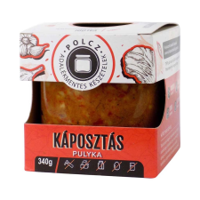 Polcz Káposztás pulyka adalékmentes (350g) 340g konzerv
