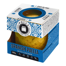 Polcz spanyol paella csirkehússal adalékmentes készétel 350 g reform élelmiszer