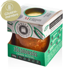 Polcz zöldborsós csirke rizzsel adalékmentes készétel 350 g (Gluténmentes) előétel és snack