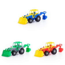 Polesie Traktor-kotrógép - Altay, 37x17x22 cm, Polesie autópálya és játékautó