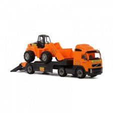 Polesie Volvo kamion markolóval 89 cm POLE-36803 autópálya és játékautó