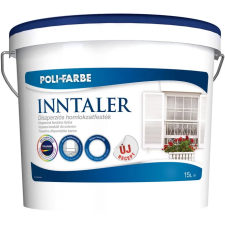 Poli-Farbe Inntaler homlokzati falfesték  15 l fehér fal- és homlokzatfesték