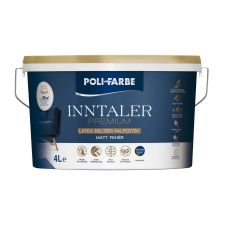 Poli-Farbe Inntaler Premium beltéri diszperziós falfesték fehér 4 l fal- és homlokzatfesték