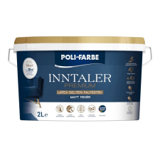 Poli-Farbe Inntaler Premium Latex beltéri falfesték 2l fal- és homlokzatfesték
