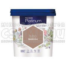 Poli-Farbe M60 MANDULA - PLATINUM EGYRÉTEGŰ BELTÉRI FALFESTÉK POLI-FARBE - 5L fal- és homlokzatfesték