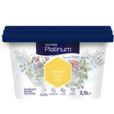 Poli-Farbe Platinum A70 egyrétegű beltéri falfesték - aranyeső - 2,5 l fal- és homlokzatfesték